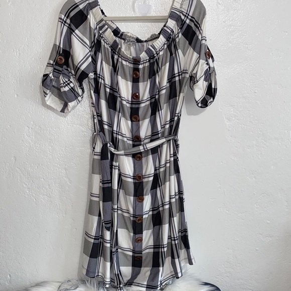 J for Justify Dresses & Skirts - J for Justify super cute plaid dress size 1X